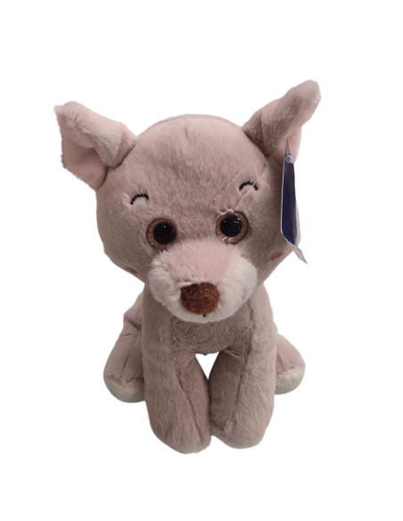 Peluche de Perro Gris